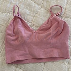 Alo hot pink bra